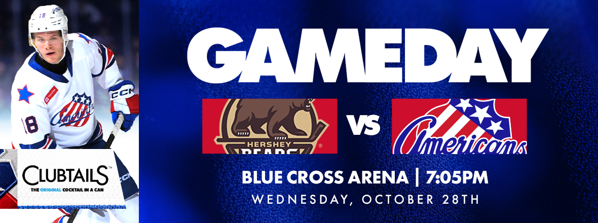 ROCHESTER BEGINS FOUR-GAME HOMESTAND VERSUS HERSHEY