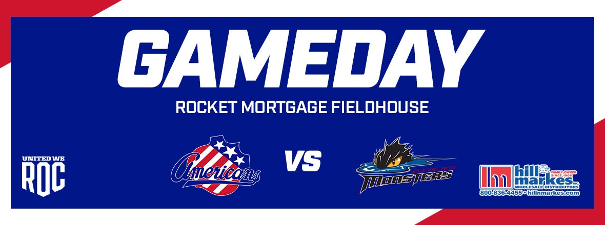 AMERKS, MONSTERS CONCLUDE SERIES TODAY IN CLEVELAND