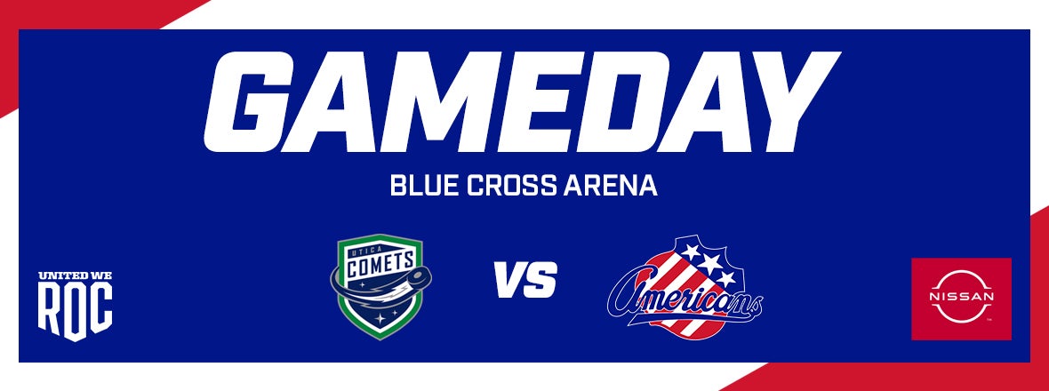 AMERKS HOST COMETS TONIGHT AT BLUE CROSS ARENA