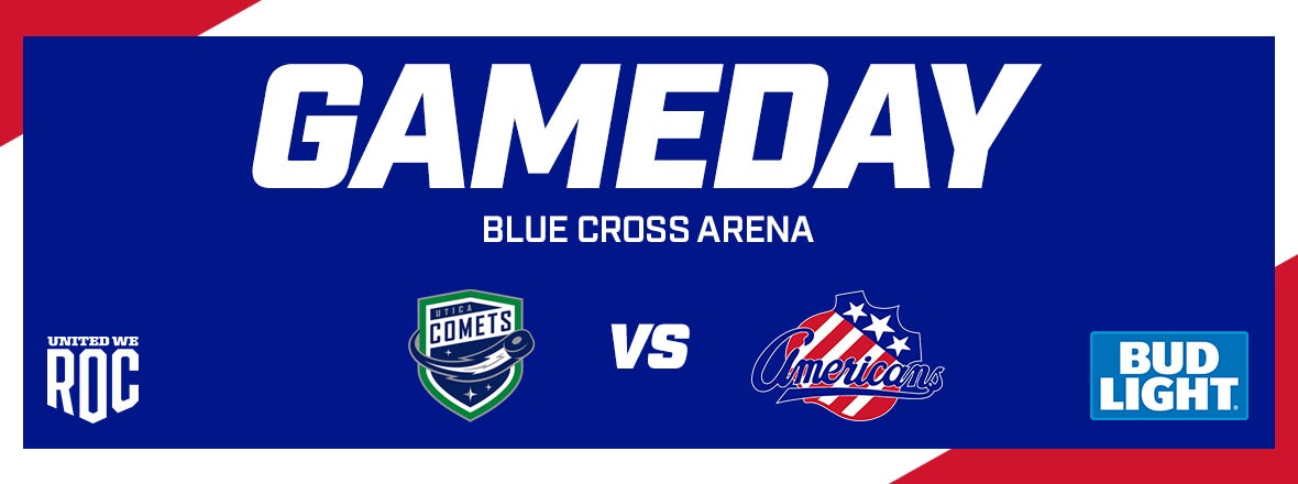 AMERKS CONCLUDE SEASON TONIGHT AGAINST UTICA