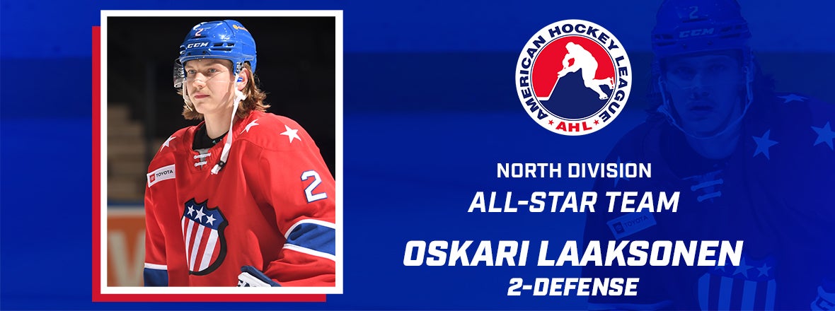 LAAKSONEN NAMED TO NORTH DIVISION ALL-STAR TEAM