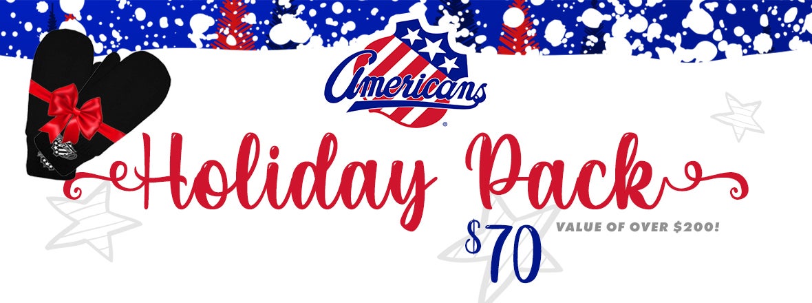 GIVE THE GIFT OF HOCKEY WITH AMERKS HOLIDAY PACKS