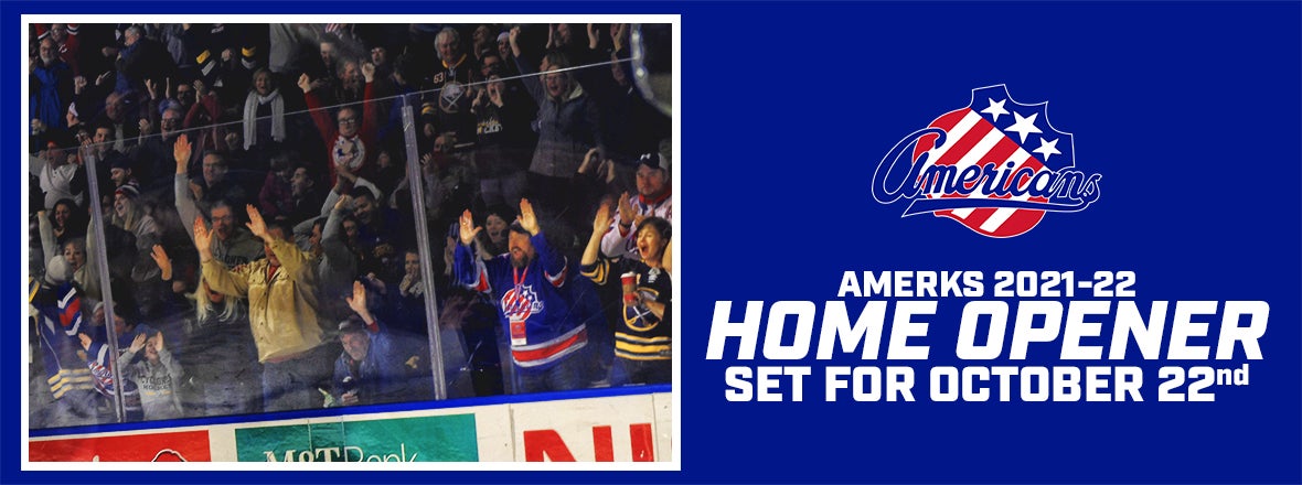 AMERKS 2021-22 HOME OPENER SET FOR OCTOBER 22