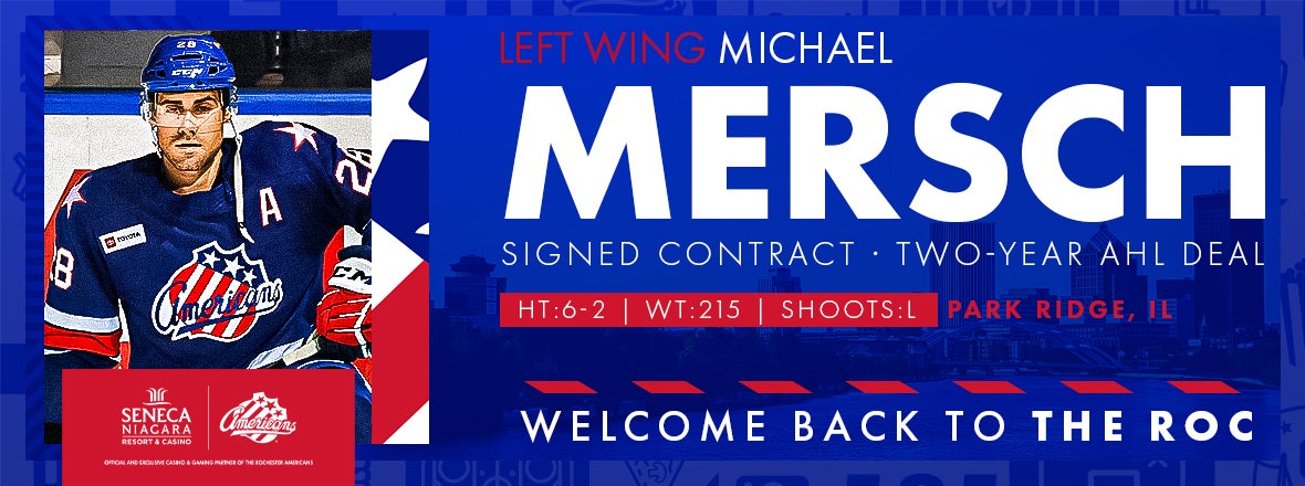 AMERKS SIGN MERSCH TO MULTI-YEAR DEAL