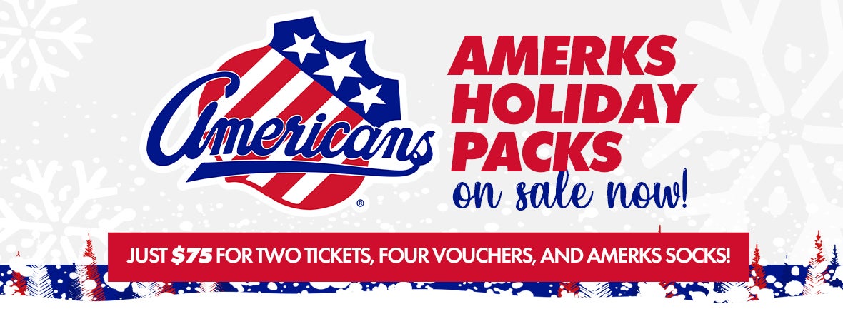 GIVE THE GIFT OF HOCKEY WITH AMERKS HOLIDAY PACKS