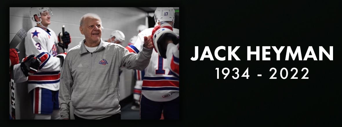 AMERKS MOURN THE LOSS OF JACK HEYMAN