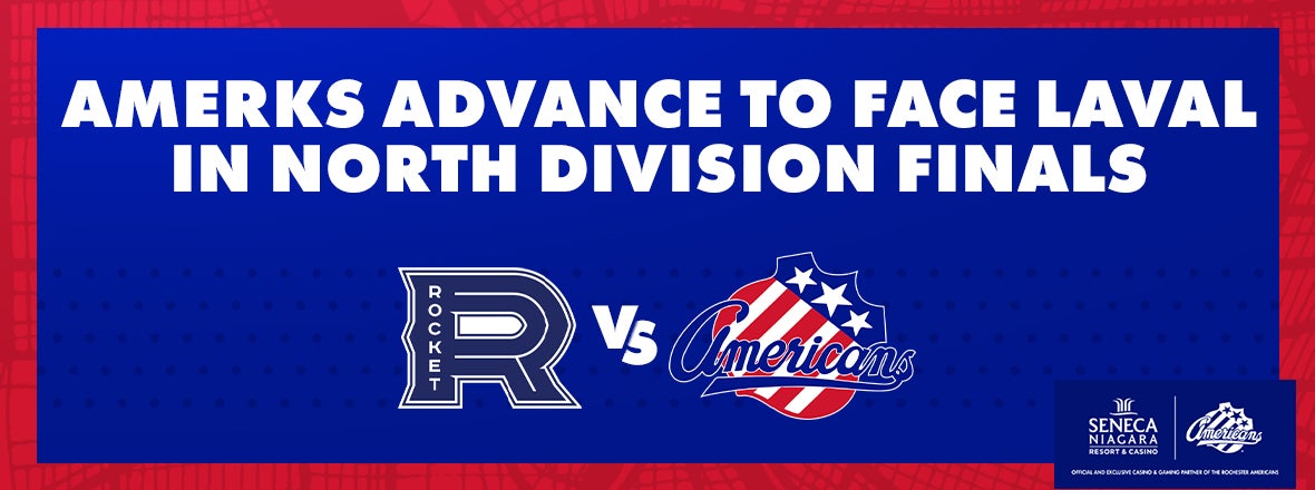 AMERKS FACE TO CRUNCH IN NORTH DIVISION SEMIFINALS OF 2023 CALDER CUP  PLAYOFFS