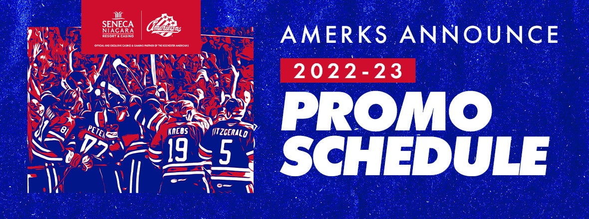 AMERKS ANNOUNCE 2022-23 PROMOTIONAL SCHEDULE