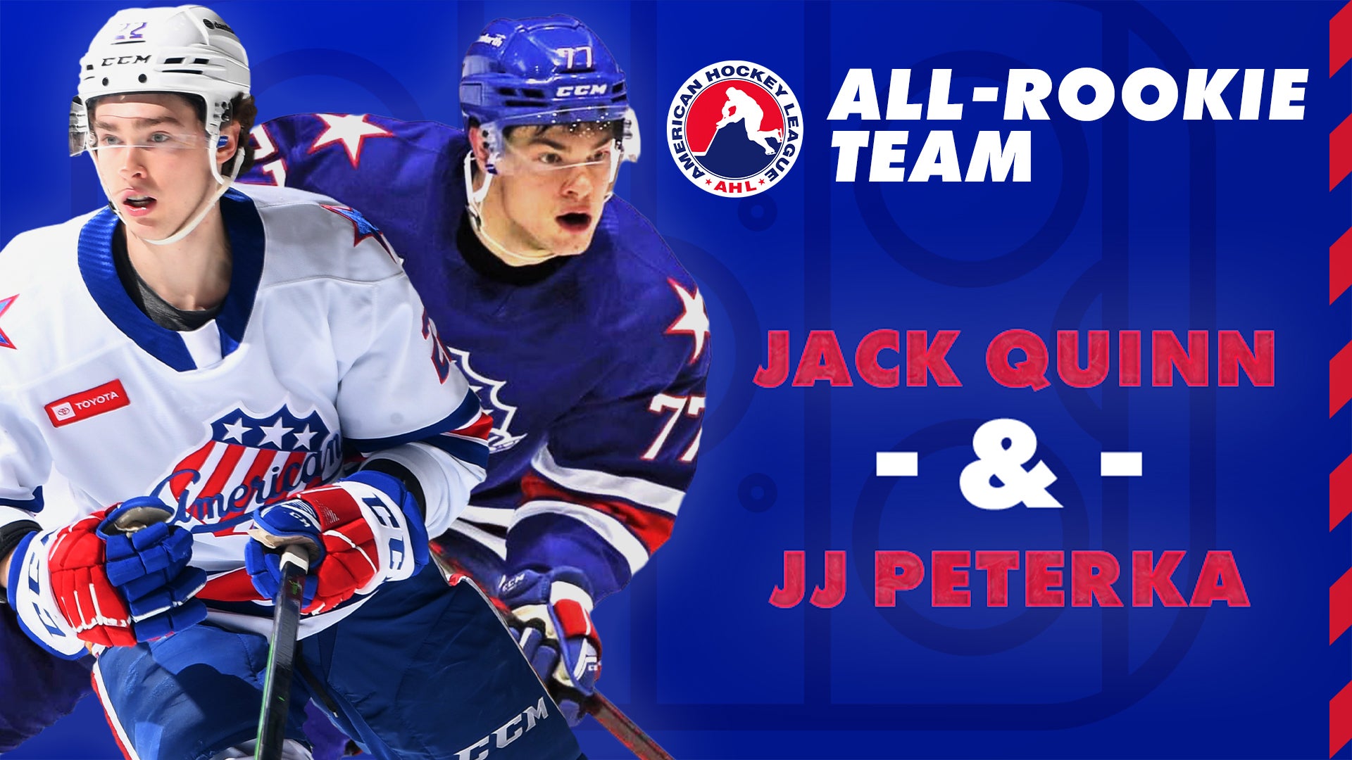 AHL NAMES PETERKA AND QUINN TO ALL-ROOKIE TEAM Rochester Americans