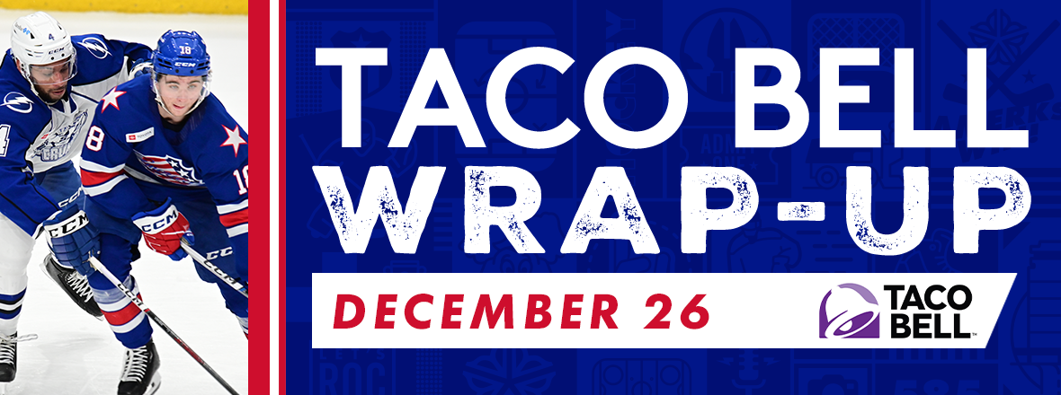 TACO BELL WRAP-UP: AMERKS CARRY OT WIN INTO HOLIDAY BREAK 