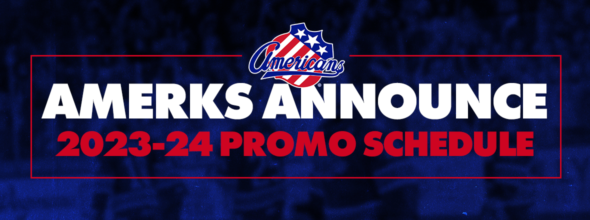 UTICA COMETS 2023-24 PROMOTIONAL SCHEDULE