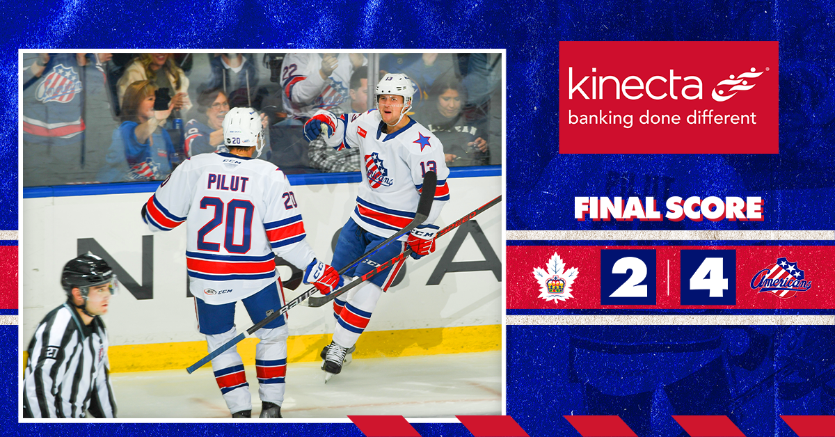 SPECIAL TEAMS POWER AMERKS TO 42 SEASONOPENING WIN Rochester Americans