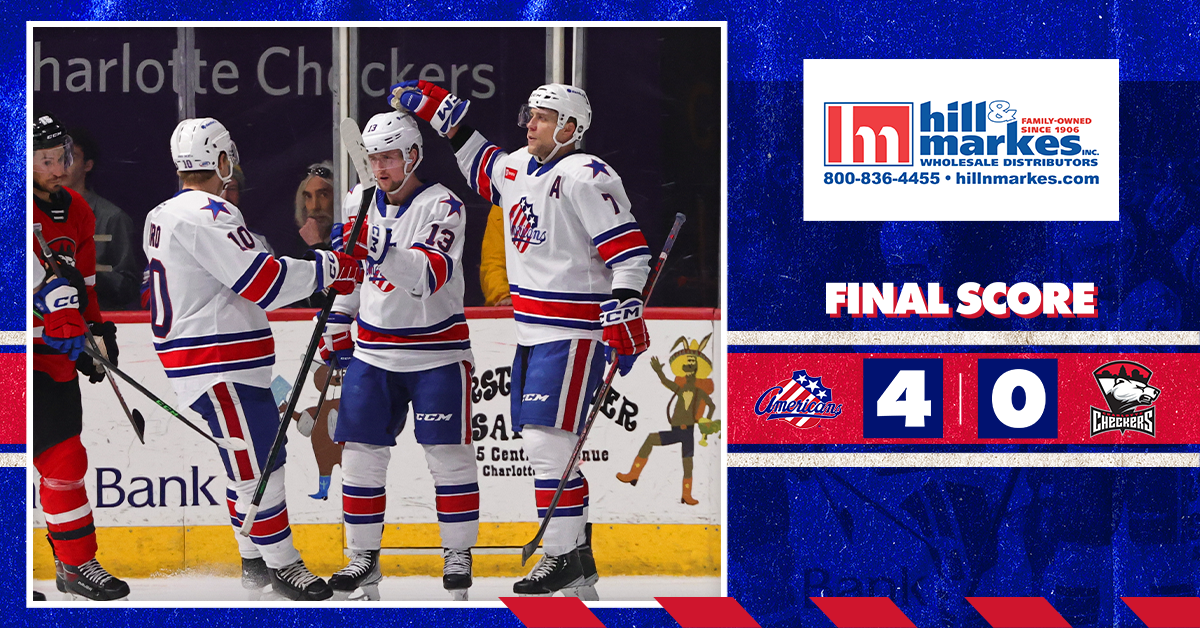 SUBBAN BACKSTOPS AMERKS TO WEEKEND SWEEP OF CHECKERS Rochester Americans