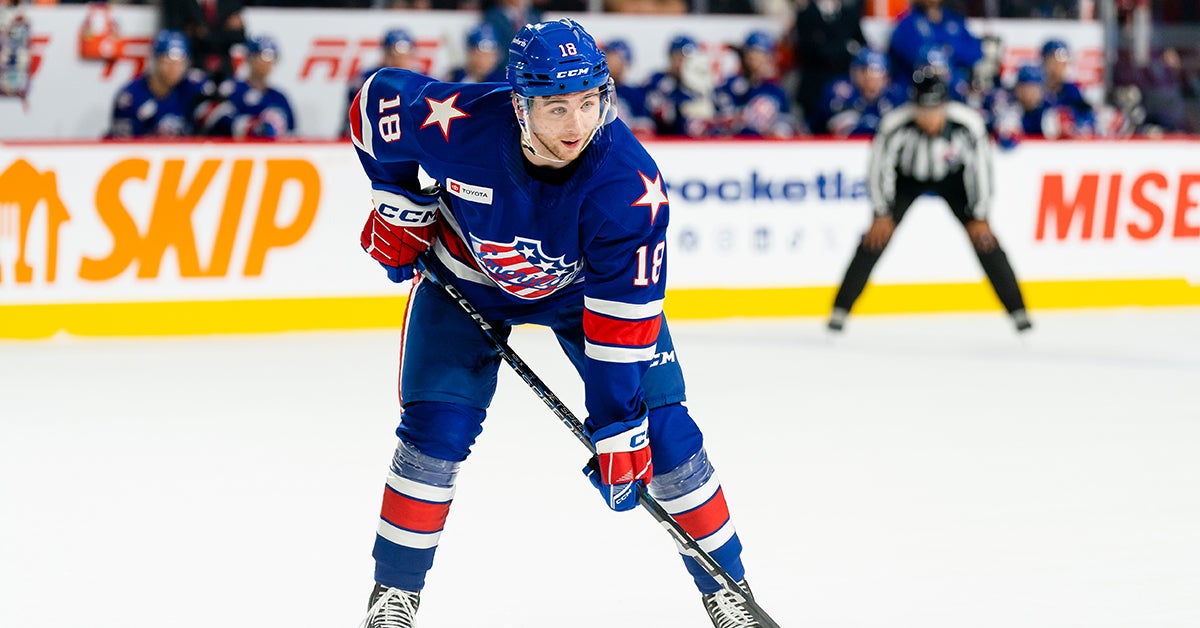 AMERKS RETURN HOME WITH SPLIT FROM LAVAL Rochester Americans