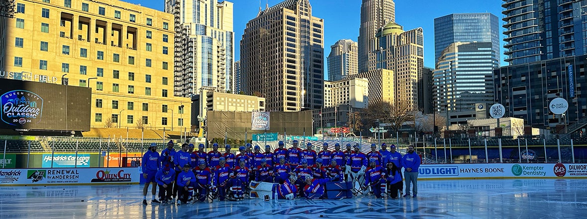 TRUIST FIELD BECAME A FIELD OF DREAMS FOR AMERKS AT QUEEN CITY OUTDOOR CLASSIC