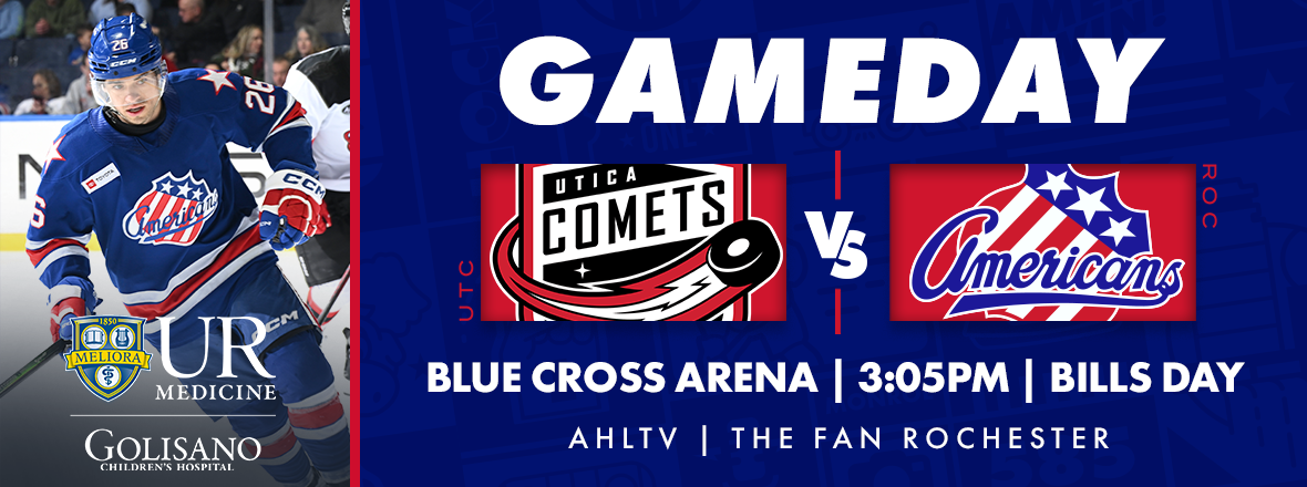 AMERKS CLOSE OUT HOMESTAND TODAY AGAINST COMETS