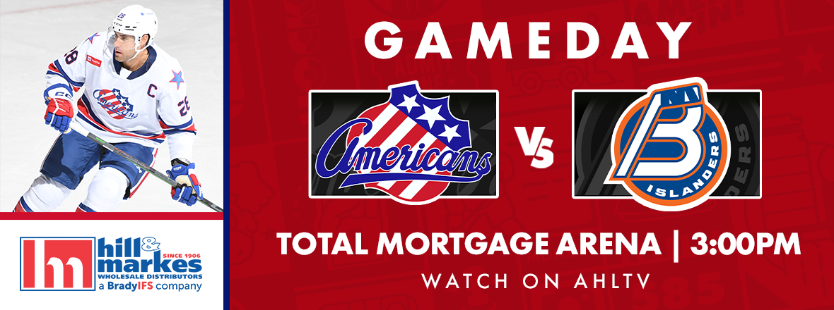 AMERKS CAN CLINCH PLAYOFF SPOT TODAY IN BRIDGEPORT
