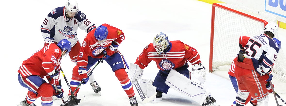 LUUKKONEN BACKSTOPS AMERKS TO 2-1 WIN OVER HARTFORD