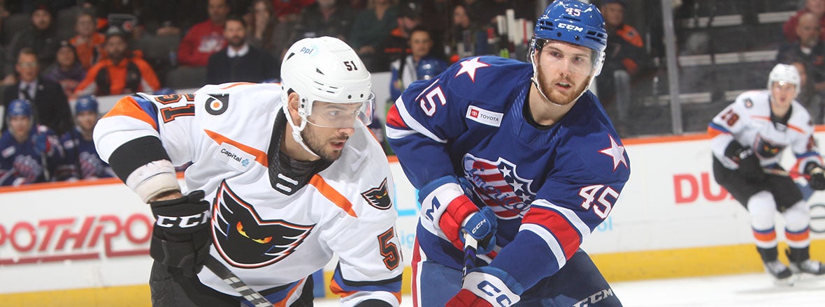 Amerks’ three-game win streak snapped with 5-1 loss to Lehigh Valley