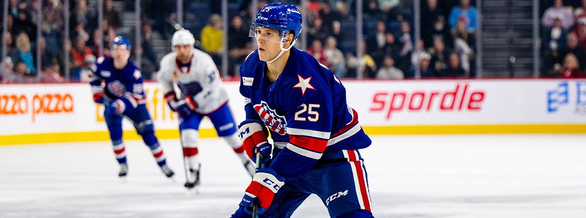 KULICH’S HAT TRICK POWERS AMERKS TO OT WIN OVER ROCKET