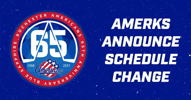 amerks announce schedule change thumbnail