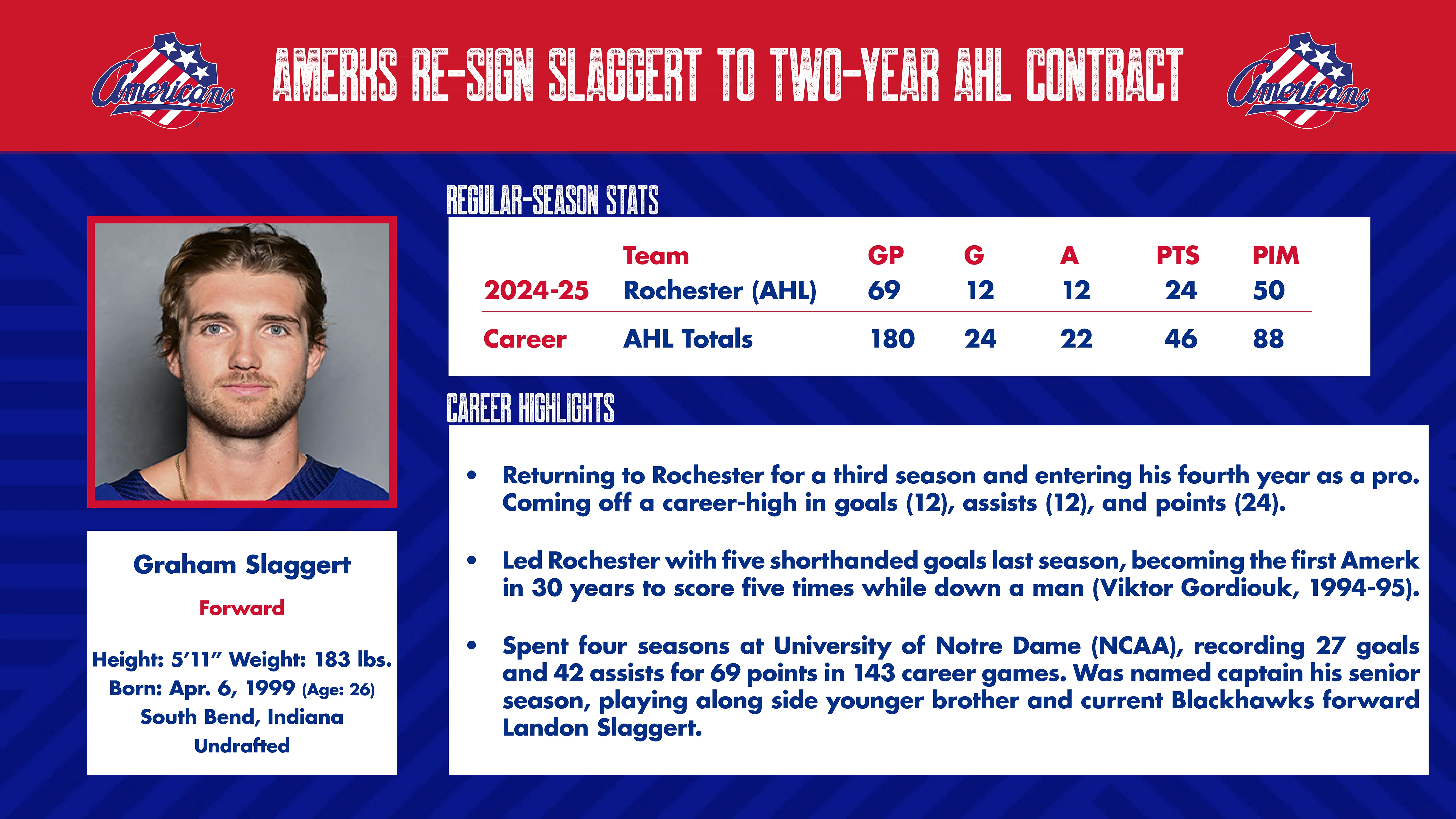 Amerks resign Slaggert 06262025 2.jpg
