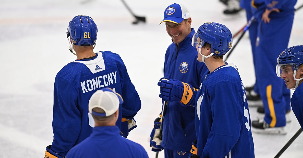 MAIR SABRES DEVELOPMENT CAMP BEGINS WITH RELATIONSHIP BUILDING