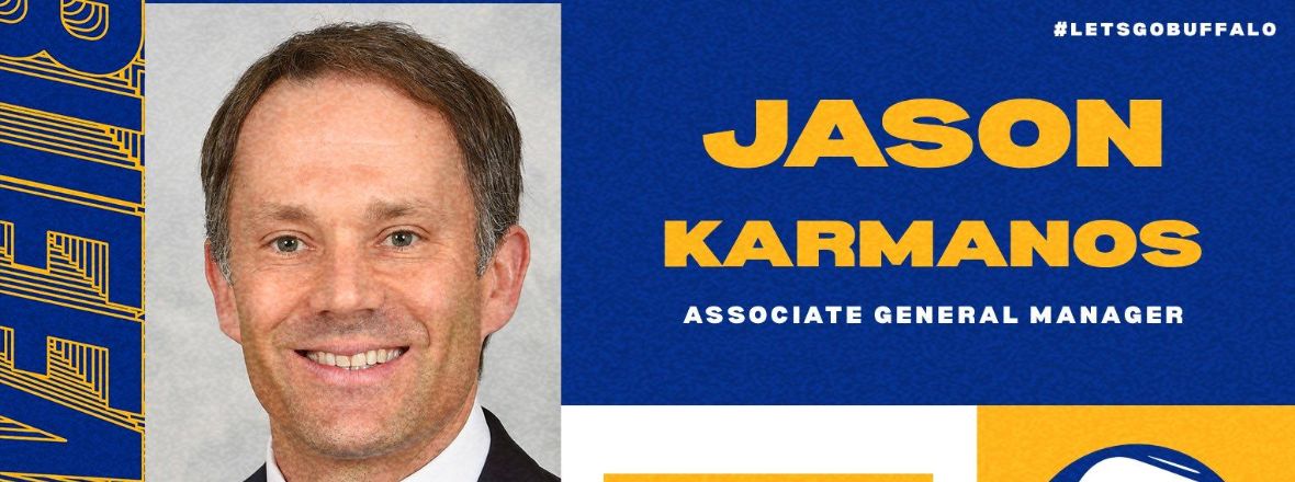 SABRES NAME KARMANOS ASSOCIATE GM