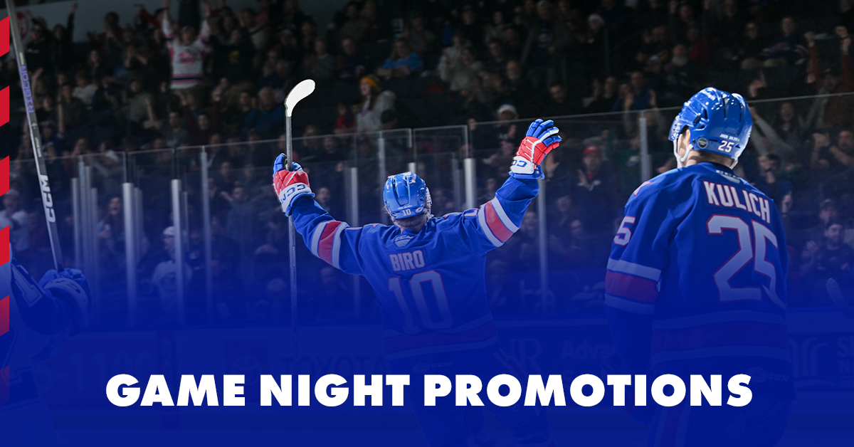 Game Night Information | Rochester Americans