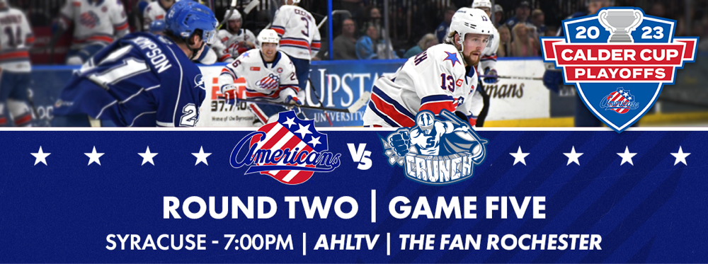 AMERKS MEET CRUNCH TONIGHT IN WINNER-TAKE-ALL GAME 5