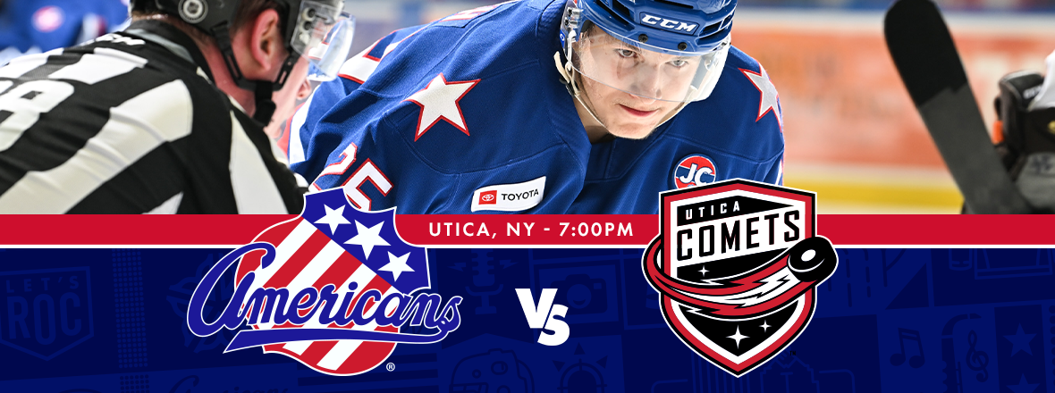 AMERKS WRAP UP PRESEASON TONIGHT IN UTICA