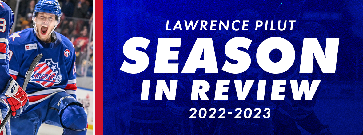 LAWRENCE PILUT SEASON IN REVIEW