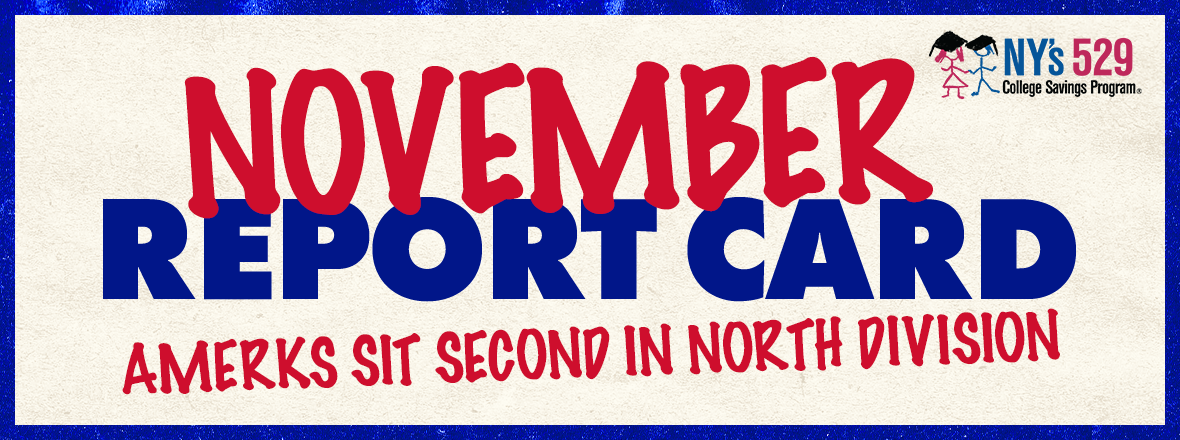 AMERKS REPORT CARD FOR THE MONTH OF NOVEMBER