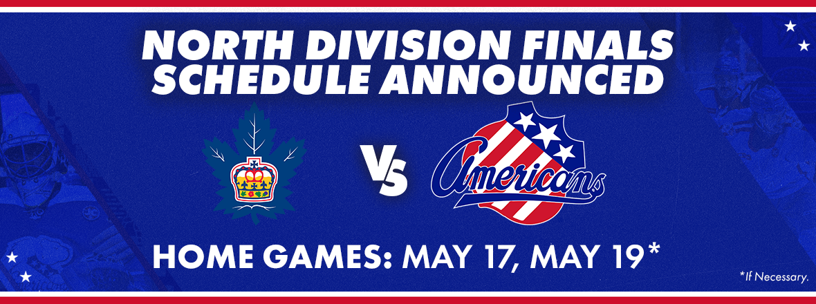 AMERKS ADVANCE TO MEET TORONTO IN NORTH DIVISION FINALS