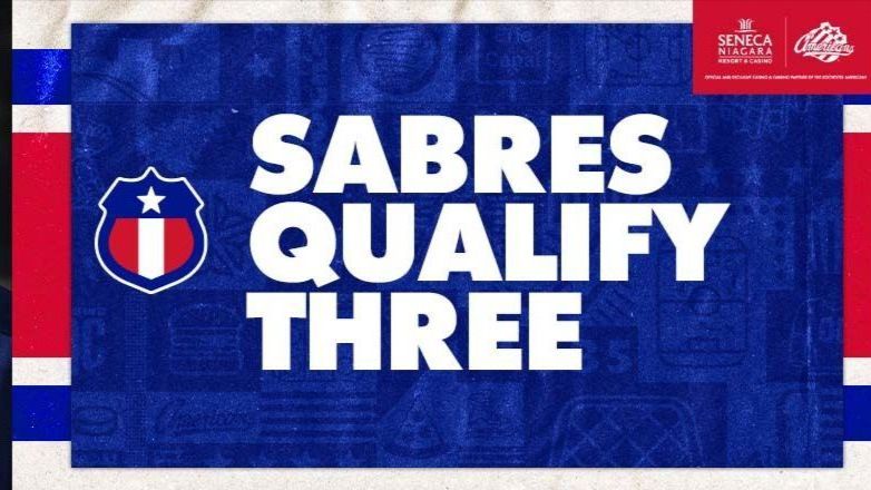 Sabres Qualify Three