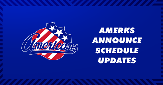 AMERKS ANNOUNCE SCHEDULE UPDATES | Rochester Americans