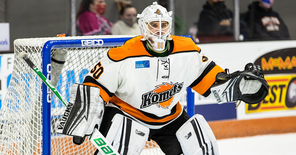 Fort Wayne Komets - Player Transactions: Komets announce signing Goaltender  Stefanos Lekkas. Stefanos Lekkas, 24, finished his collegiate career at the  University of Vermont with a .918 save percentage and 3,913 saves 