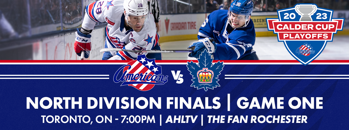 AMERKS, MARLIES MEET IN GAME 1 OF NORTH DIVISION FINALS TONIGHT