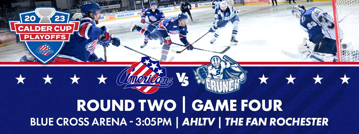 AMERKS LOOK TO EVEN SERIES IN GAME 4 TODAY AGAINST CRUNCH