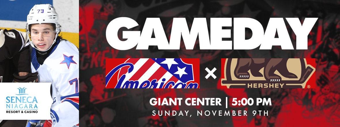 AMERKS GO BEAR HUNTING IN HERSHEY 