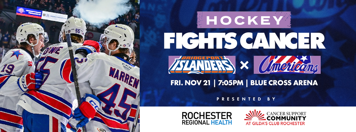 ANNUAL HOCKEY FIGHTS CANCER NIGHT RETURNS FRIDAY