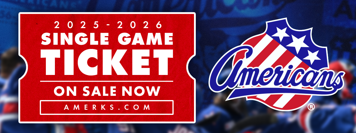 AMERKS 2025-26 SINGLE GAME TICKETS ON SALE NOW!