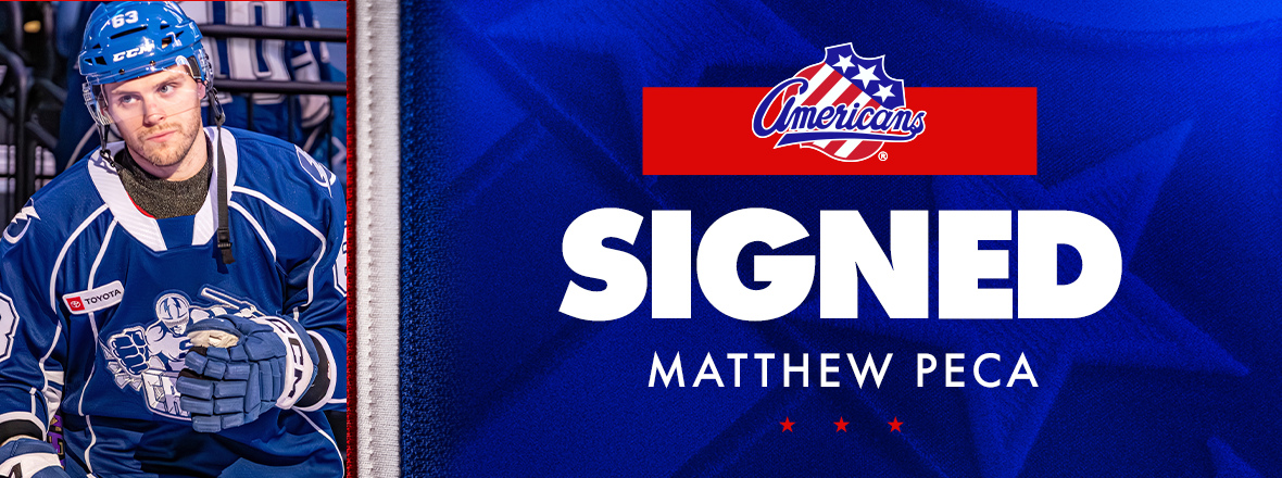 AMERKS SIGN PECA TO TWO-YEAR AHL DEAL