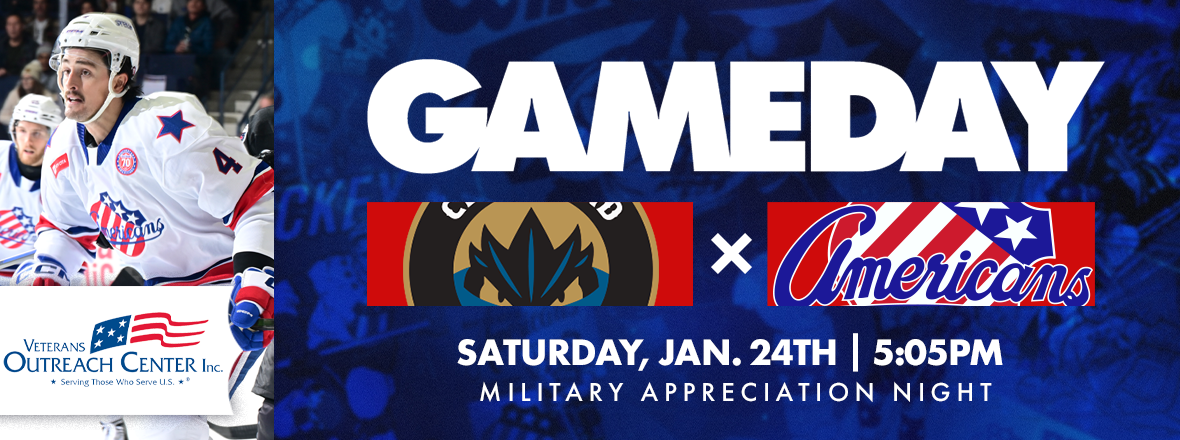 AMERKS HOST MONSTERS ON MILITARY APPRECIATION NIGHT
