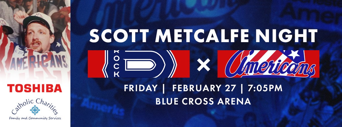 SCOTT METCALFE NIGHT SET FOR FEBRUARY 27