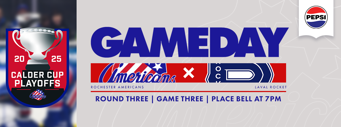 AMERKS FACE ROCKET NORTH OF THE BORDER IN GAME 3 