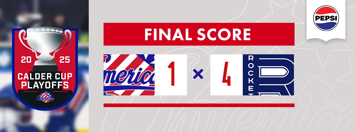  ROCKET PULL AWAY IN THIRD PERIOD TO PUT AMERKS ON THE BRINK