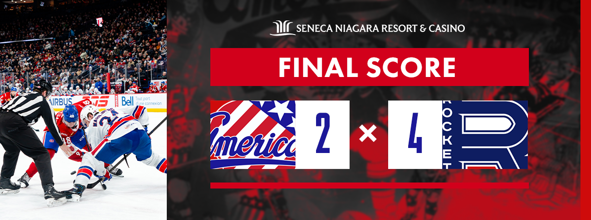 AMERKS DOUBLED UP BY ROCKET IN WEEKEND OPENER