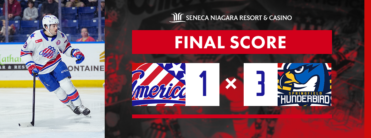 AMERKS SCORE LATE IN LOSS TO SPRINGFIELD