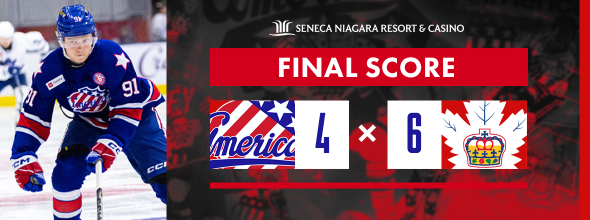 AMERKS FALL TO MARLIES IN HIGH-SCORING AFFAIR